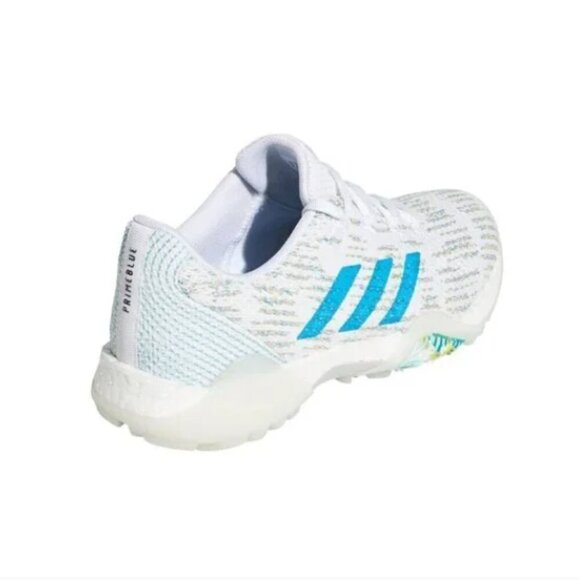 ADIDAS WOMEN'S PRIME BLUE GOLF SHOES SPIKELESS SNEAKERS - Picture 2 of 10